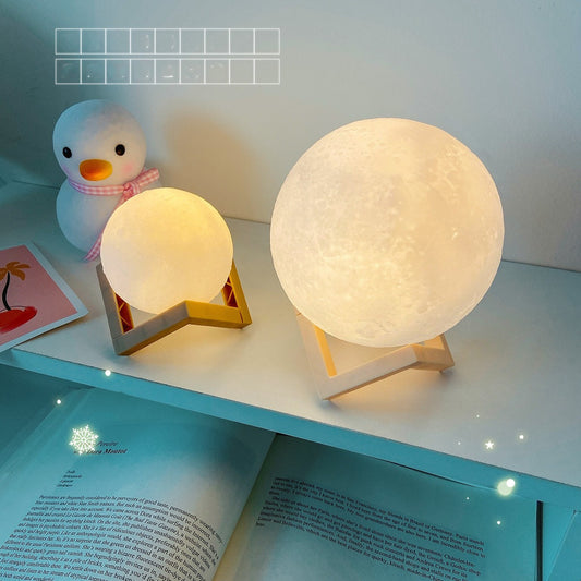 3D  Moon Lamp