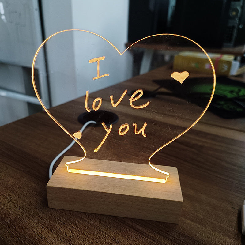 3D Note Board with LED Light